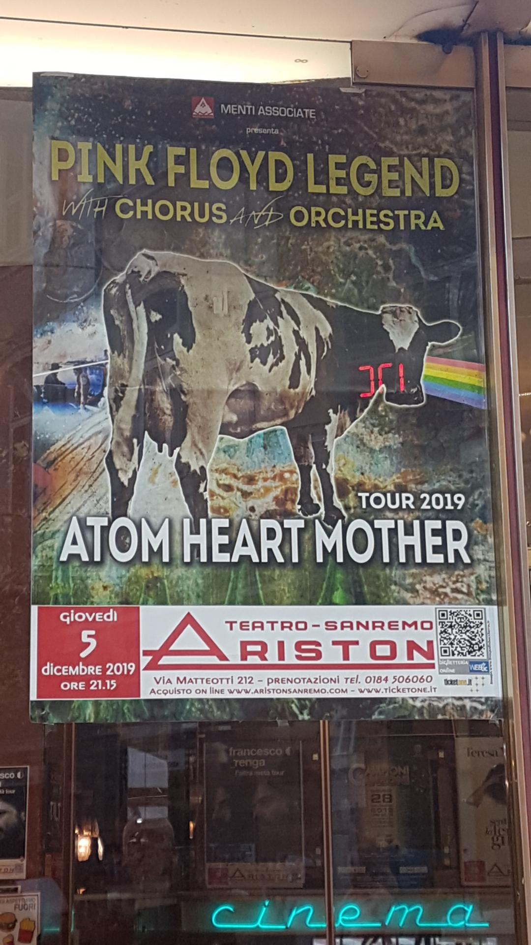 Affiche Concert Pink Floyd Legend